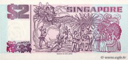 2 Dollars SINGAPUR  1992 P.28 ST