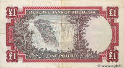 1 Pound RHODESIA  1967 P.28c VF+