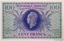 100 Francs MARIANNE FRANCE  1943 VF.06.01d UNC-