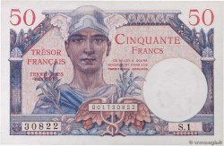 50 Francs TRÉSOR FRANÇAIS FRANCE  1947 VF.31.01