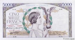 5000 Francs VICTOIRE modifié, taille douce FRANCE  1938 F.45.01 VF+