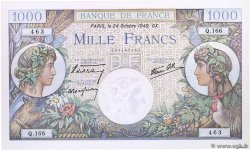 1000 Francs COMMERCE ET INDUSTRIE FRANCE  1940 F.39.01