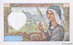 50 Francs JACQUES CŒUR FRANCE  1942 F.19.18 UNC-