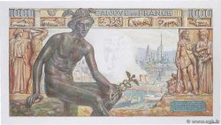 1000 Francs DÉESSE DÉMÉTER FRANCE  1943 F.40.17 UNC