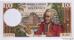 10 Francs VOLTAIRE FRANCE  1966 F.62.20 UNC