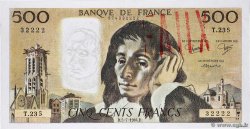 500 Francs PASCAL Faux FRANCE  1984 F.71.31x