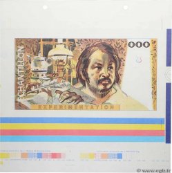 1000 Francs BALZAC Épreuve FRANCE  1980 EC.1980.01 NEUF