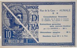 10 Francs MINERVE Publicitaire FRANCE regionalism and miscellaneous  1930 F.06.00pub AU