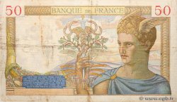 50 Francs CÉRÈS modifié FRANCE  1938 F.18.08 VF-