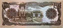 1000 Afghanis AFGHANISTAN  1991 P.061c UNC-