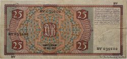 25 Gulden PAíSES BAJOS  1937 P.050 BC+