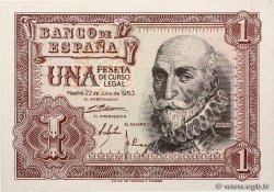 1 Peseta ESPAGNE  1953 P.144a