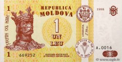 1 Leu MOLDAVIE  1998 P.08c
