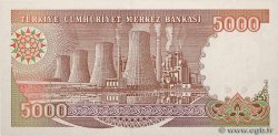 5000 Lira TURQUIE  1990 P.198 pr.NEUF