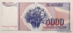5000 Dinara YOUGOSLAVIE  1985 P.093a NEUF