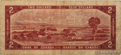 2 Dollars CANADA  1954 P.076b B+