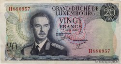 20 Francs LUXEMBOURG  1966 P.54a