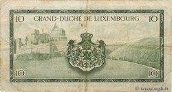 10 Francs LUXEMBOURG  1954 P.48a TB