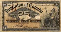 25 Cents CANADA  1900 P.009b