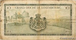 10 Francs LUXEMBOURG  1954 P.48a B