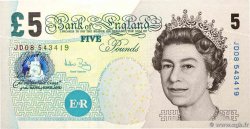 5 Pounds ANGLETERRE  2004 P.391c