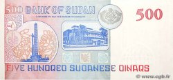 500 Dinars SUDAN  1998 P.58b UNC