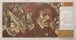 100 Francs DELACROIX modifié FRANCE  1978 F.69.01c SPL