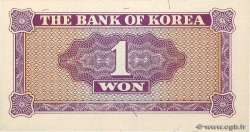 1 Won SOUTH KOREA   1962 P.30a UNC