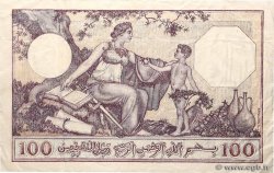 100 Francs TUNISIE  1936 P.10c TB+