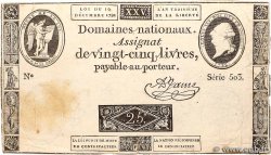 25 Livres FRANCE  1792 Ass.37a