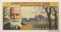 5 Nouveaux Francs VICTOR HUGO FRANCE  1965 F.56.19 F+