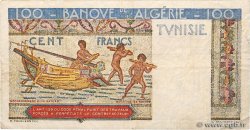 100 Francs TUNISIA  1947 P.24 F+