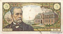 5 Francs PASTEUR FRANCE  1966 F.61.03