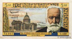 5 Nouveaux Francs VICTOR HUGO FRANCE  1965 F.56.20
