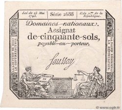 50 Sols FRANCE  1793 Ass.42c