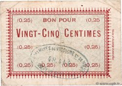 25 Centimes FRANCE regionalism and miscellaneous Nœux-Les-Mines 1914 JP.-