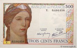 300 Francs FRANCE  1939 F.29.03