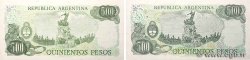 500 Pesos Lot ARGENTINE  1977 P.303b et P.303c pr.NEUF