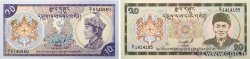 10 et 20 Ngultrum Lot BHUTáN  1986 P.15a et P.16a