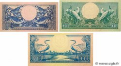 5 à 25 Rupiah Lot INDONESIA  1959 P.065, P.066 et P.067 SC+