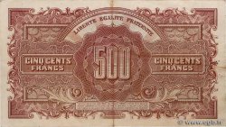 500 Francs MARIANNE fabrication anglaise FRANCE  1945 VF.11.01 VF+