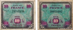 10 Francs DRAPEAU Lot FRANCE  1944 VF.18.01