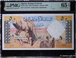 50 Dinars ALGERIA  1964 P.124a