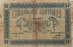 50 Centimes FRANCE regionalism and miscellaneous Mulhouse 1918 JP.132.01 G