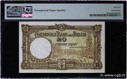 20 Francs BELGIO  1922 P.094 FDC