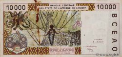 10000 Francs ESTADOS DEL OESTE AFRICANO  1999 P.414Dh BC