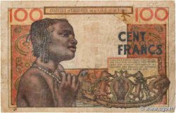 100 Francs AFRIQUE OCCIDENTALE FRANÇAISE (1895-1958)  1957 P.46 B