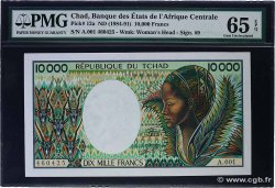 10000 Francs type 1983 CHAD  1991 A.289c UNC