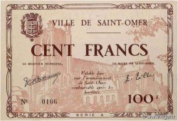 100 Francs FRANCE regionalism and miscellaneous Saint-Omer 1940 BU.93.01