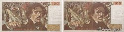 100 Francs DELACROIX Lot FRANCE  1978 F.68.02 pr.TB